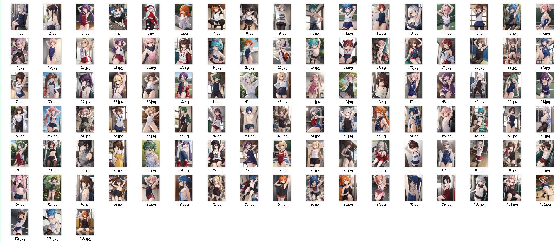 サンプル画像6:【AI作品】armpit collection vol.4(妄威) [d_303669]