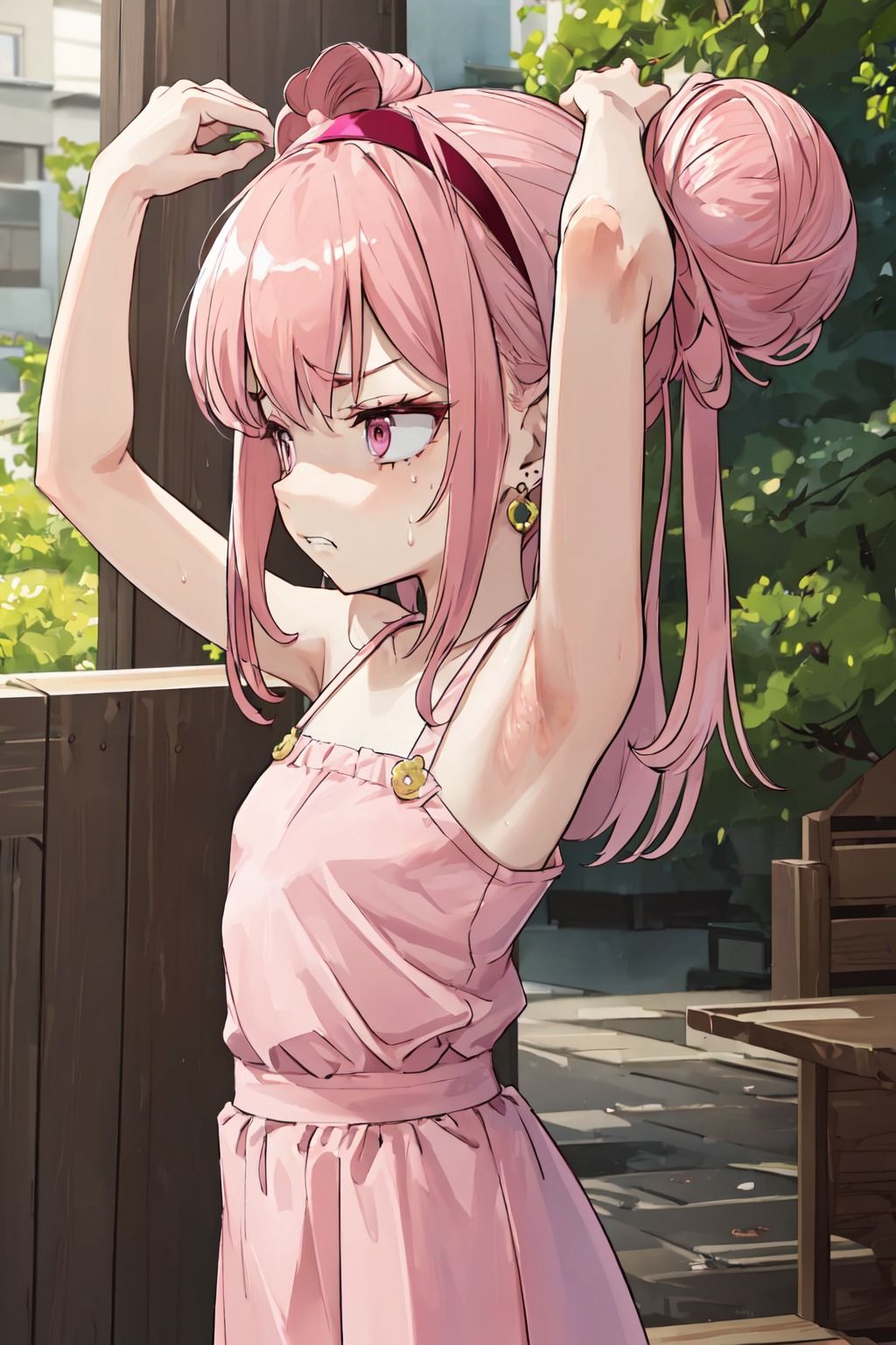 サンプル画像2:【AI作品】armpit collection vol.5(妄威) [d_303677]