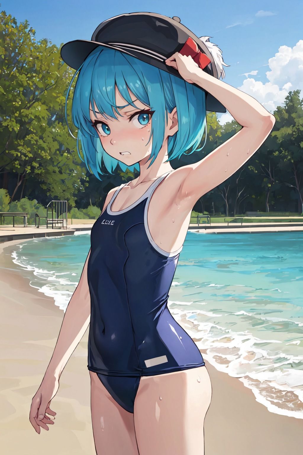 サンプル画像3:【AI作品】armpit collection vol.5(妄威) [d_303677]