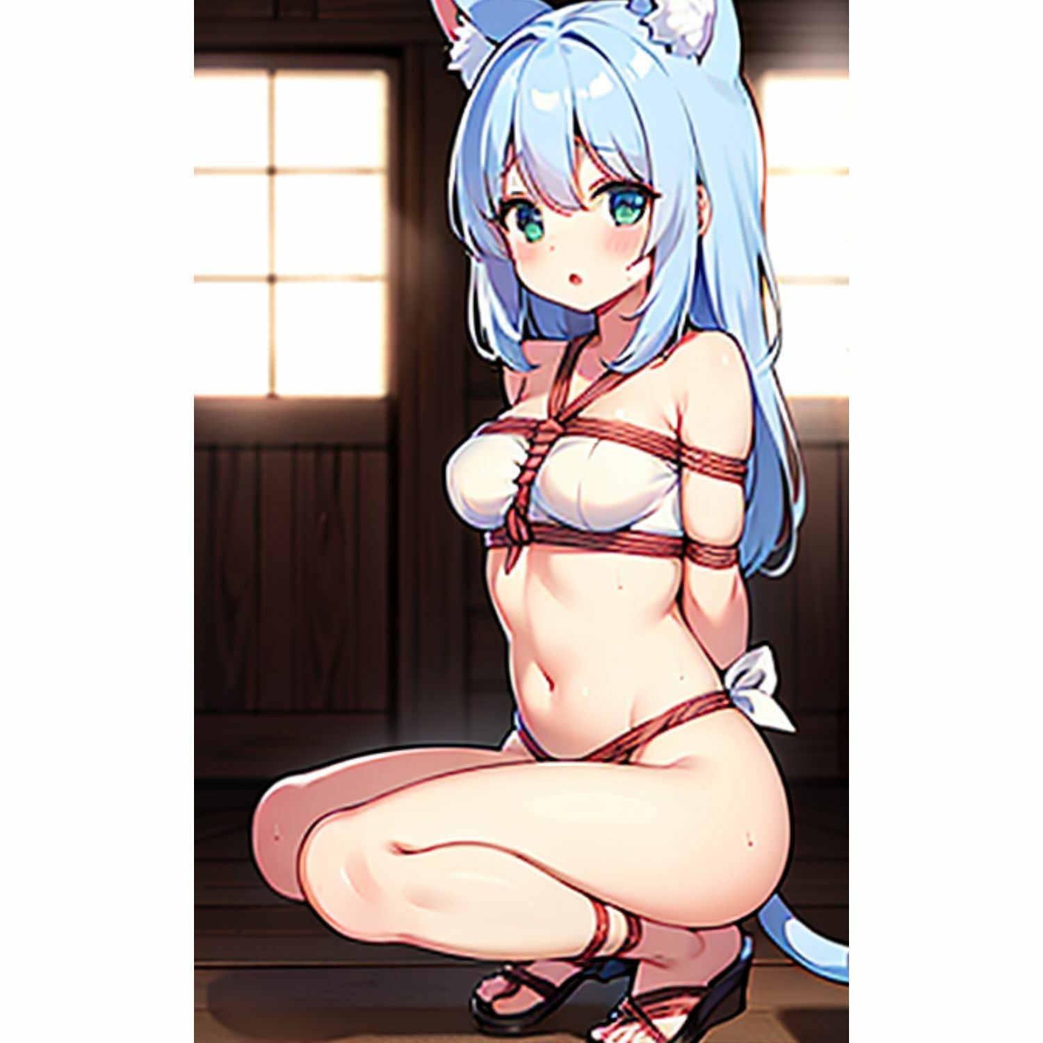 サンプル画像1:従順なうちの愛猫｜拘束される日々(あんこの部屋) [d_303787]