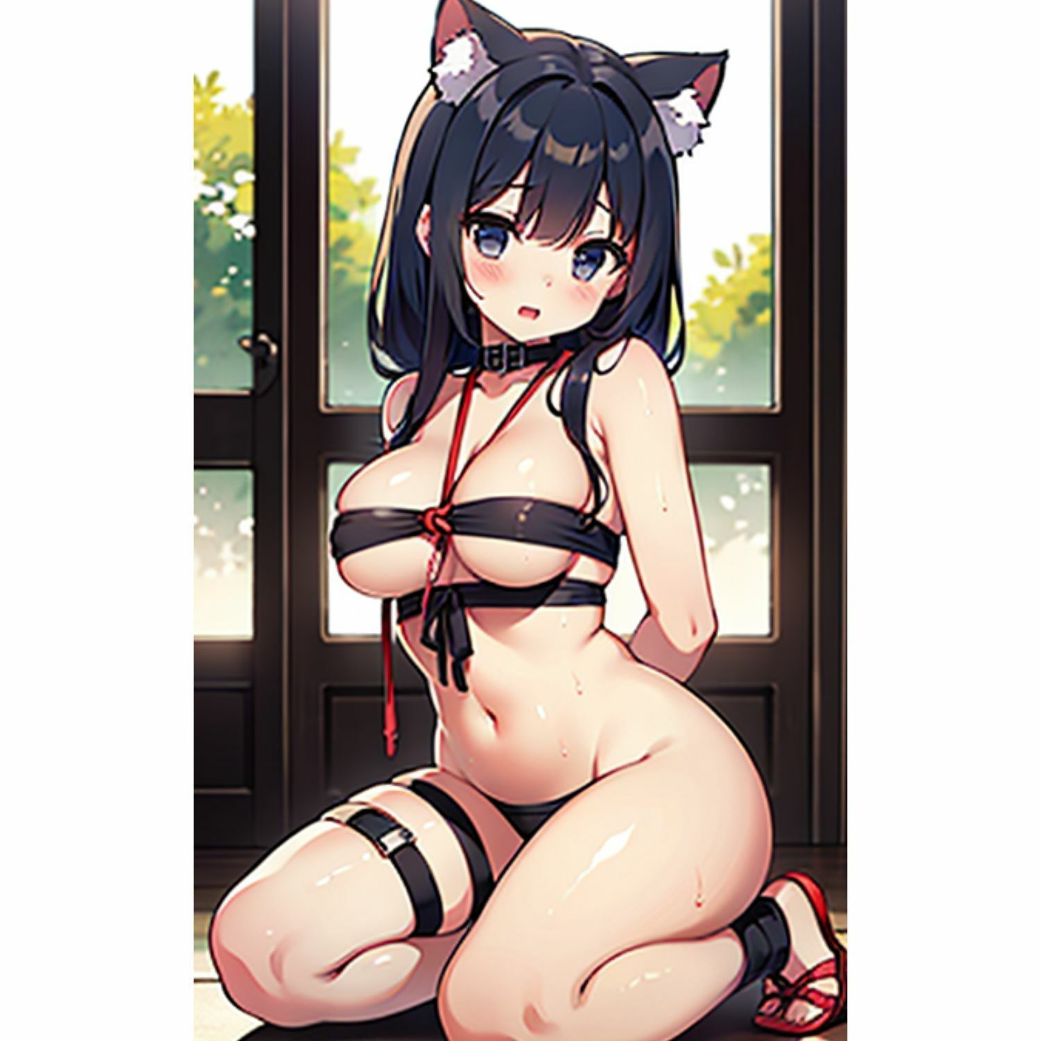 サンプル画像4:従順なうちの愛猫｜拘束される日々(あんこの部屋) [d_303787]