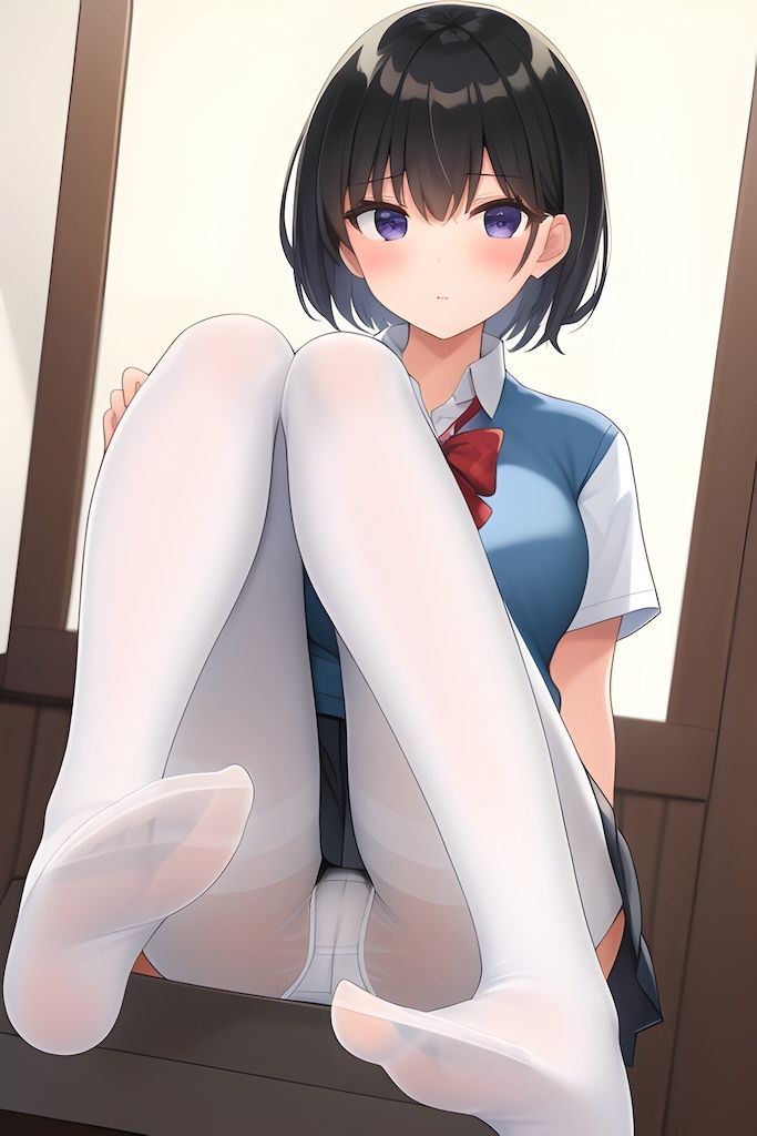 サンプル画像6:AI グラビア イラスト集 女子校生の足裏(Delusional AI Workshop) [d_303812]