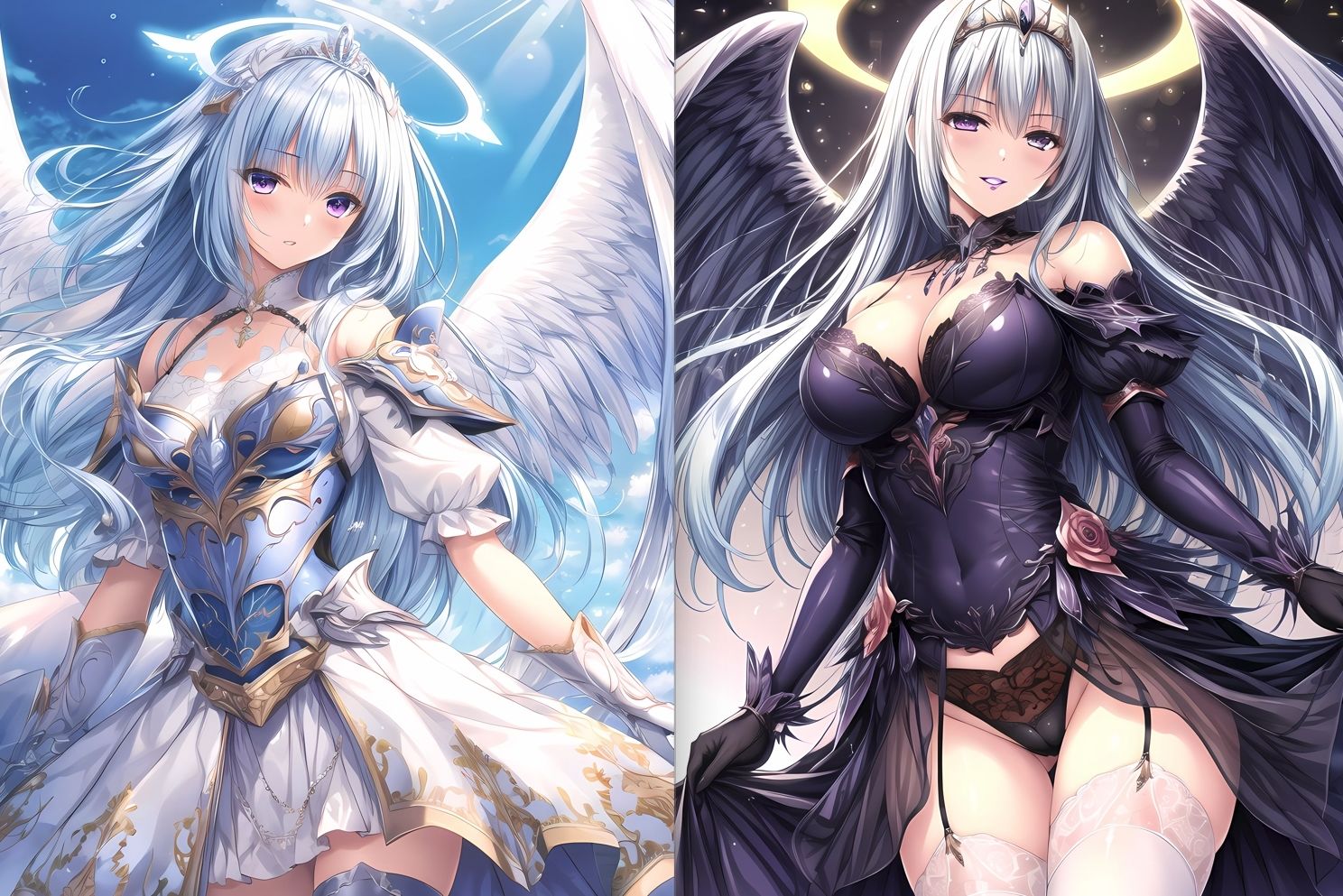 サンプル画像1:天使淫魔化(ochiruevil) [d_303815]