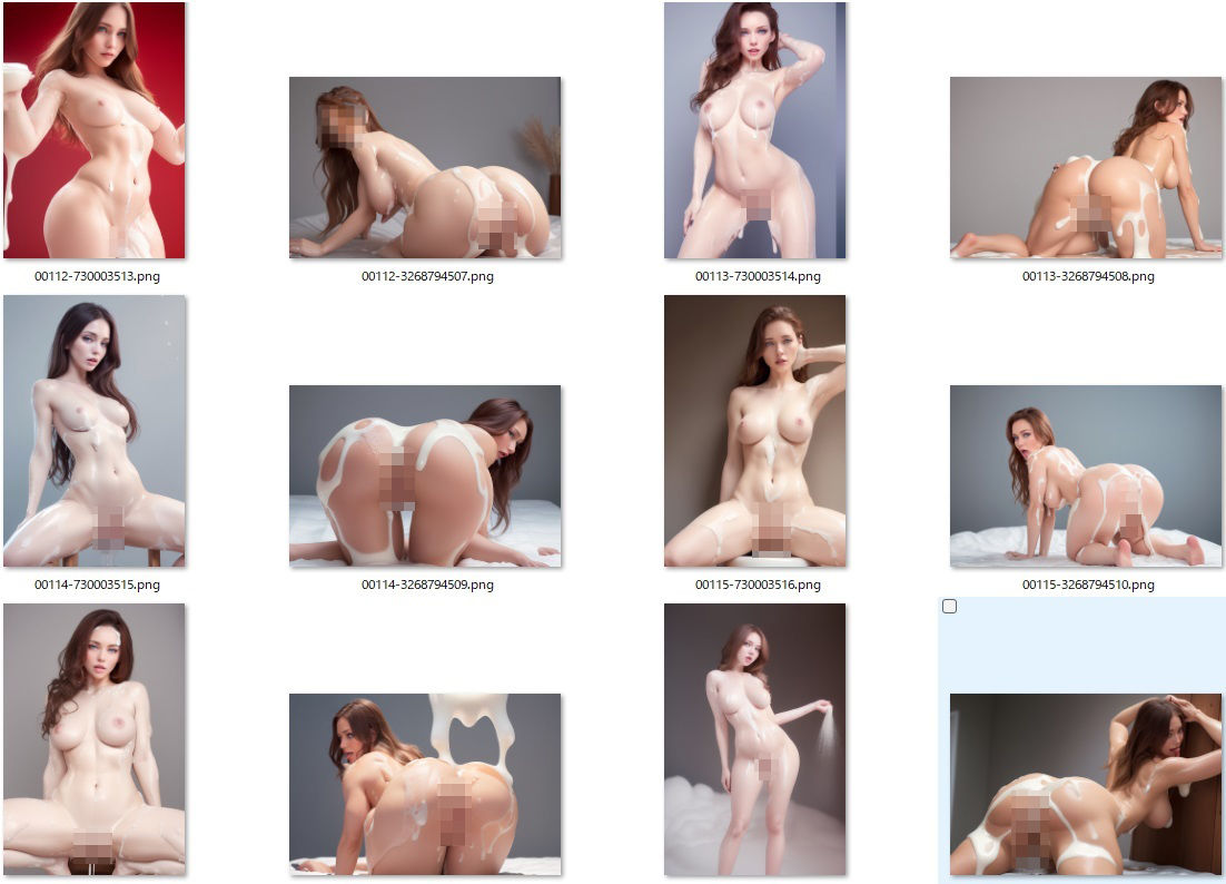 サンプル画像4:牛乳まみれの女性 ブロンドヘアー、青い瞳 巨乳(宿題見せて) [d_303834]