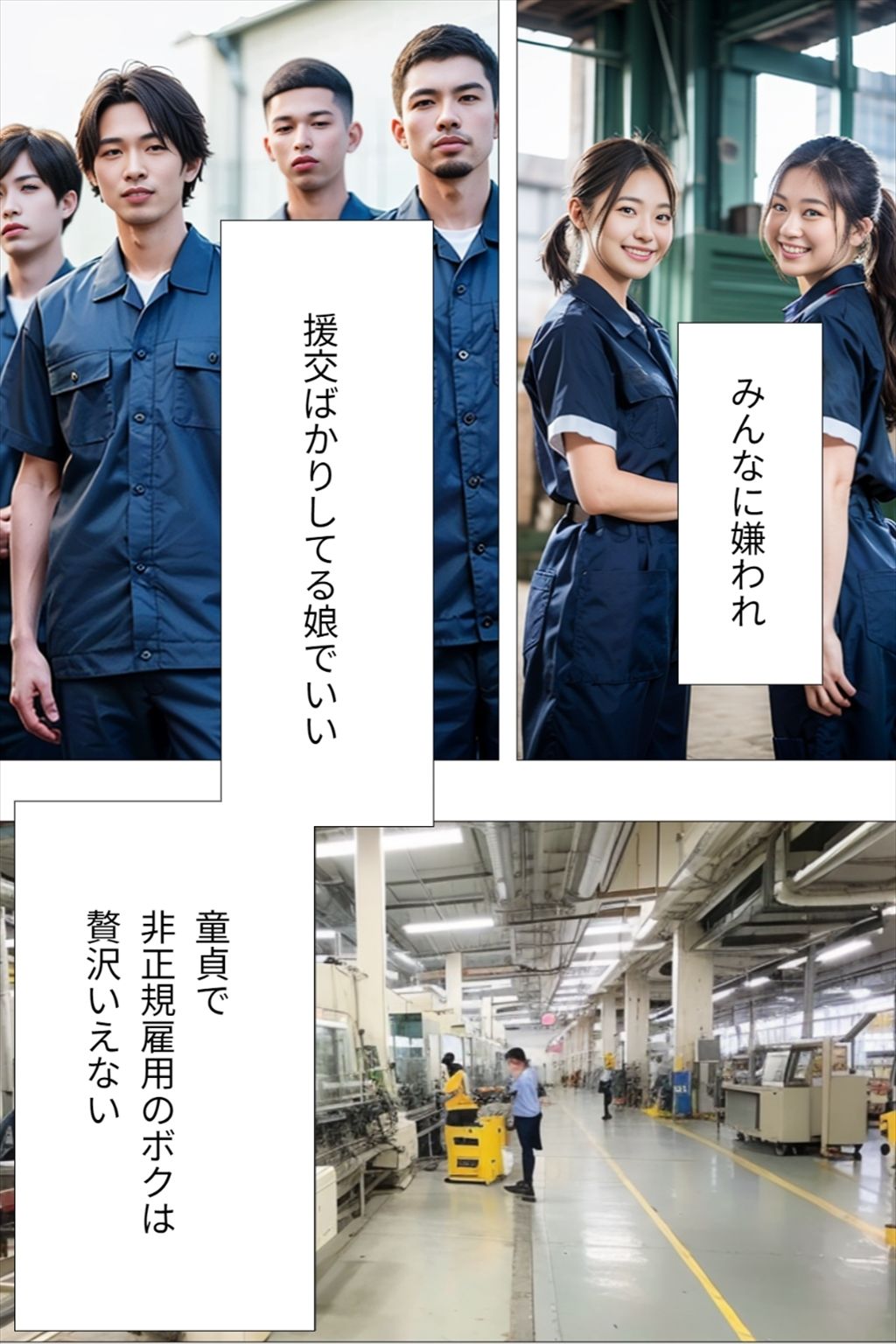 サンプル画像2:職場のウザい女で童貞捨てたったwww(AエロI) [d_303999]