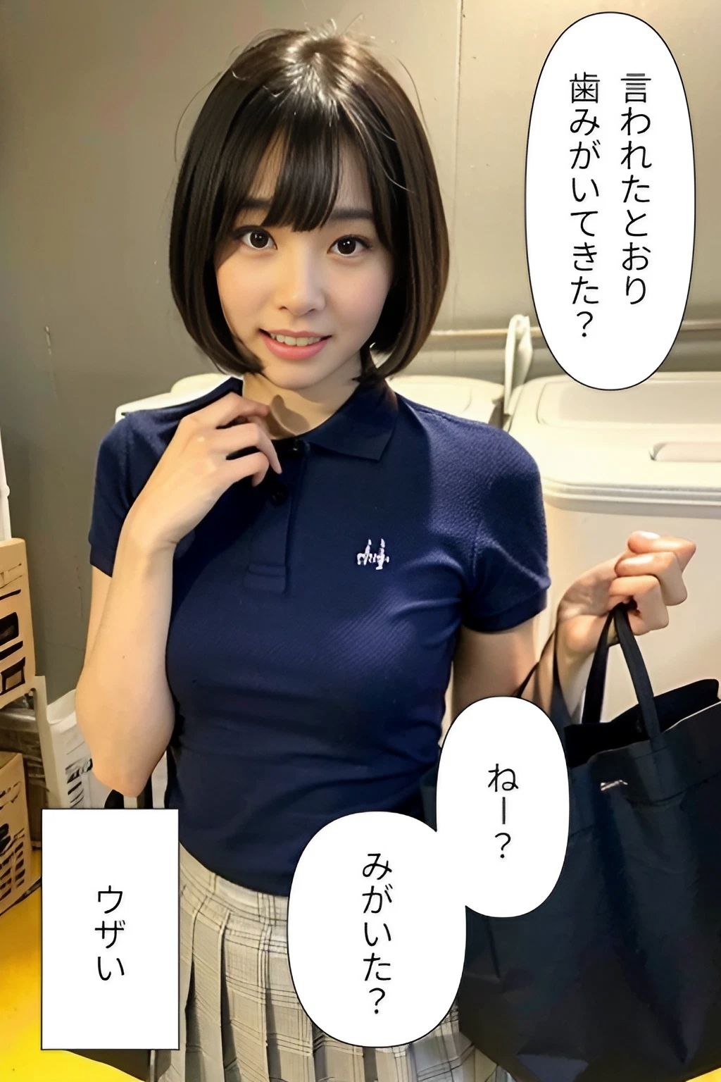 サンプル画像3:職場のウザい女で童貞捨てたったwww(AエロI) [d_303999]