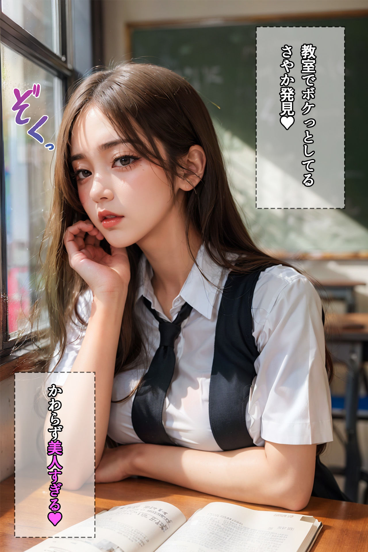 サンプル画像4:催◯リベンジ！学園1番の美人巨乳を強●操作＃2(AIPradise) [d_304012]