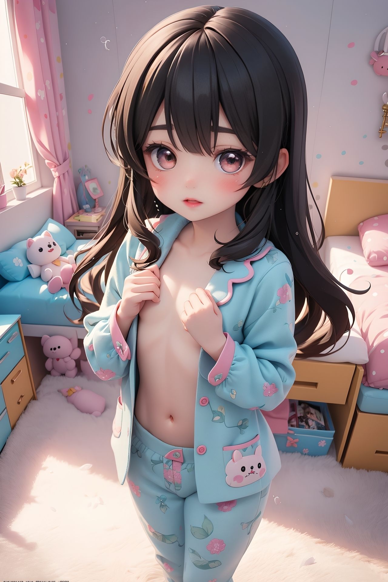 サンプル画像1:可愛い女の子在宅観察日記(美少女研究所) [d_304030]