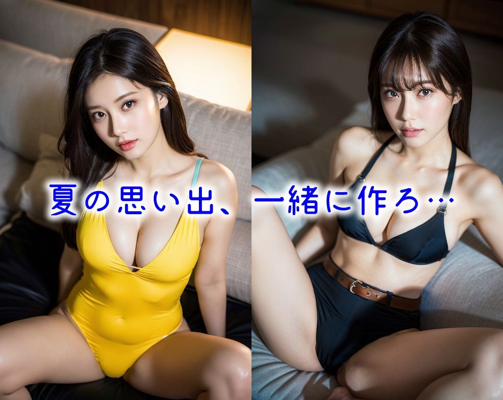 サンプル画像5:「水着美女2」かわいくてセクシーなAI写真集vol.14（全256ページ）(AIグラビア出版) [d_304051]