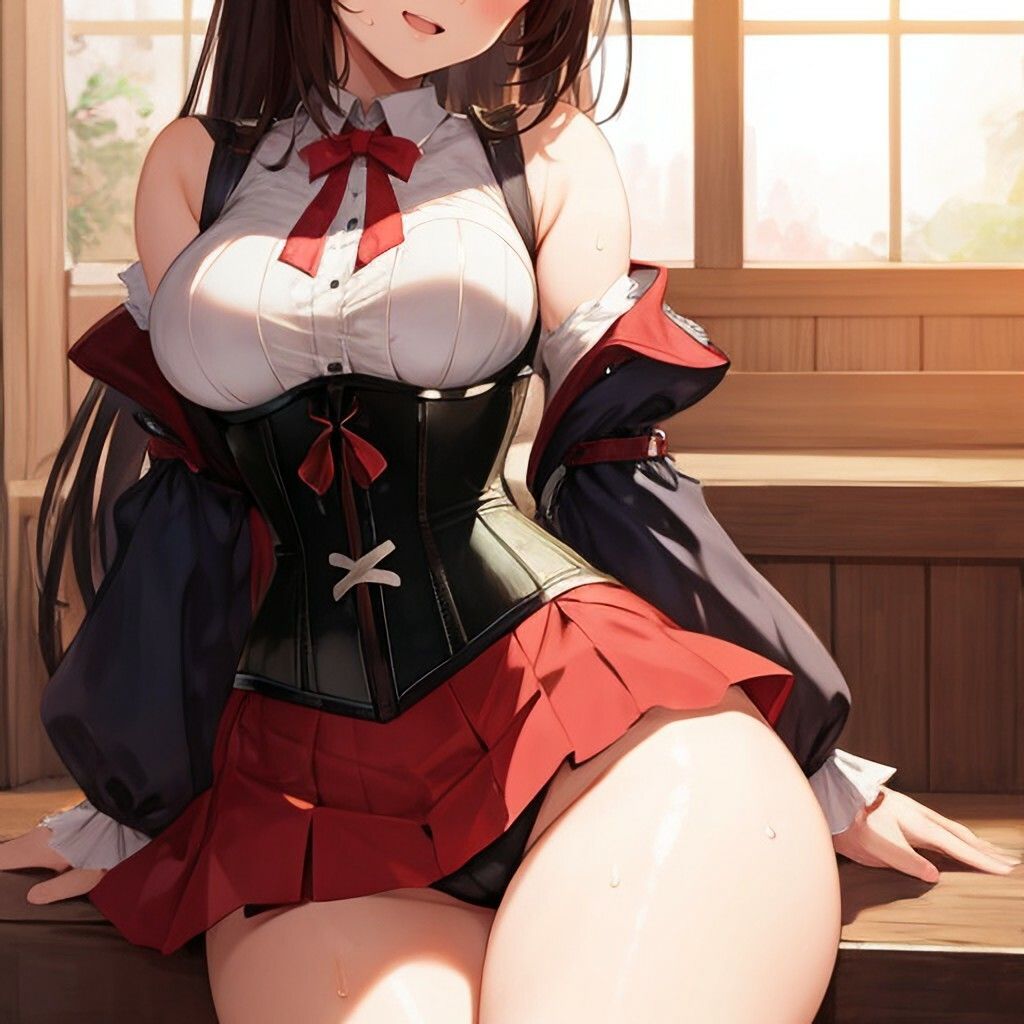 サンプル画像2:コルセット風美少女さん(ほげふが) [d_304083]