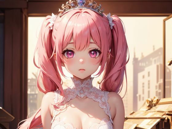 サンプル画像3:ちょいエロAI眼福イラスト＃2ティアラと女の子255枚(いちはち) [d_304131]