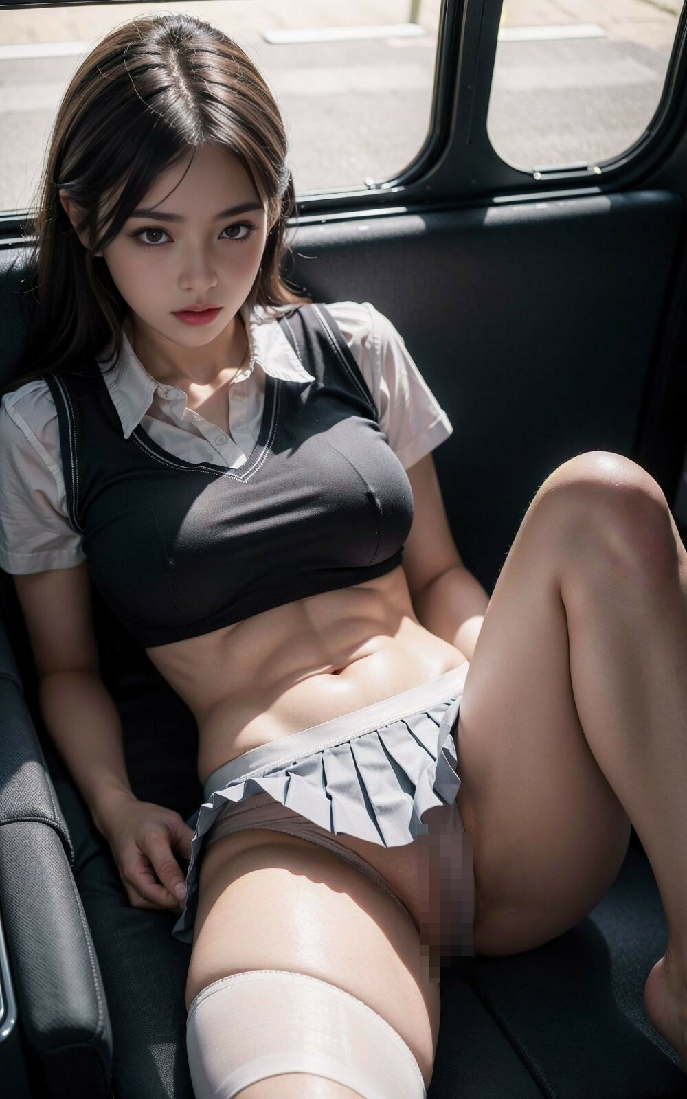 サンプル画像5:見せたがりなJKちゃん〜AIヌードグラビア集〜(ギャル4i) [d_304197]