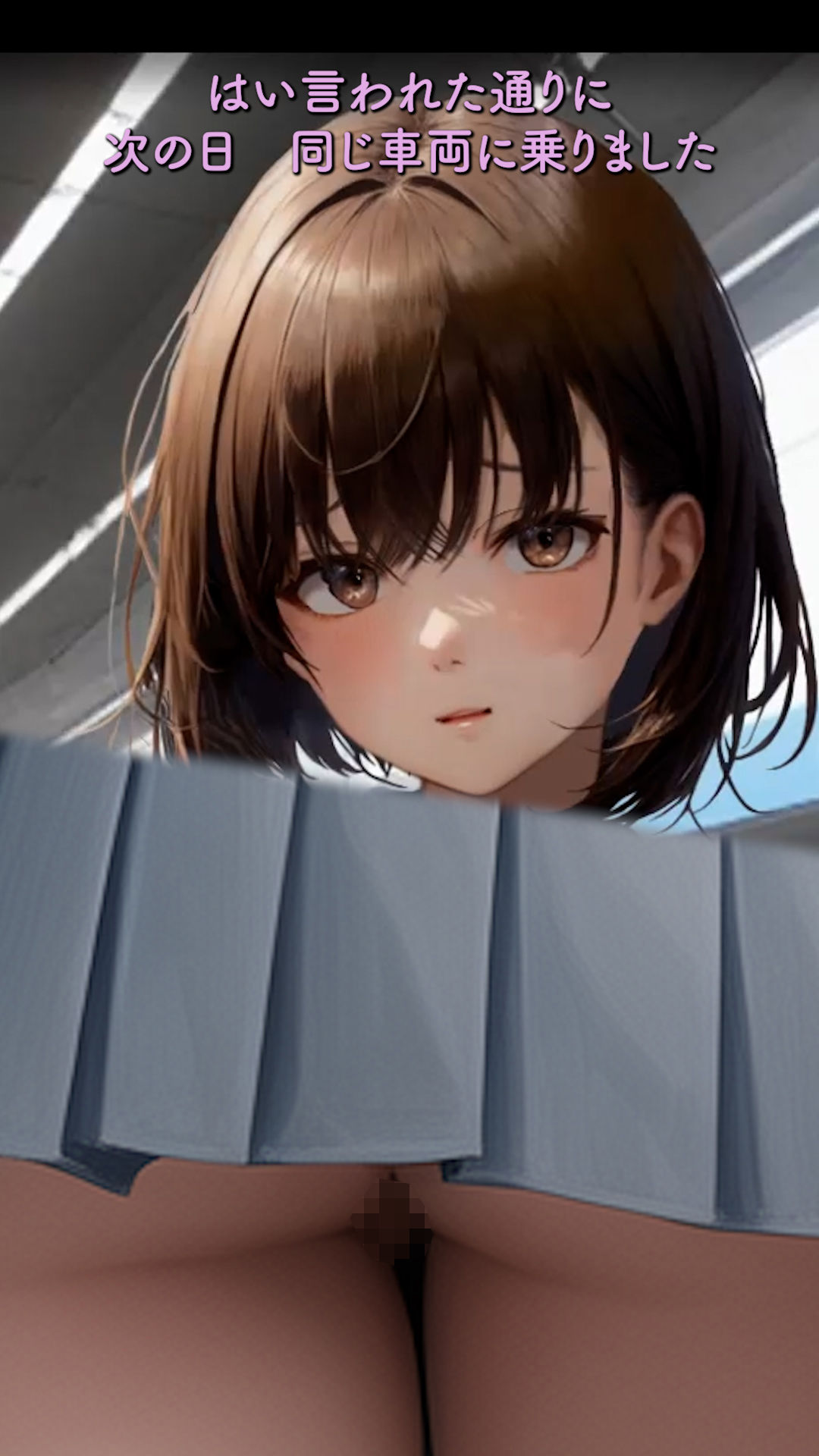 サンプル画像3:【痴○被害の告白（続編）】下着を着けるなと言われ電車に乗ったら・・・(ヴィーナスプロ) [d_304218]