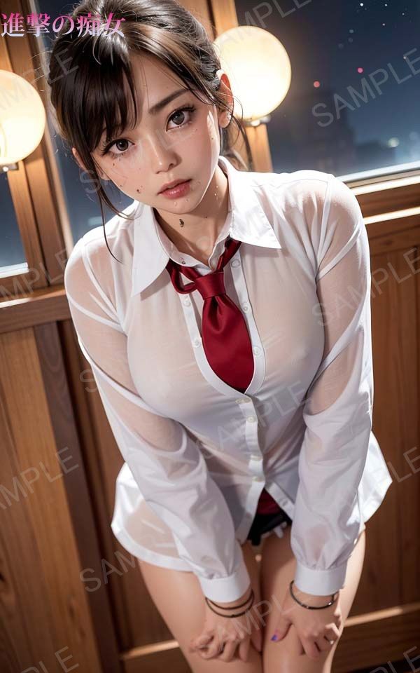 サンプル画像1:人気の無くなった学校で、あの娘と…(進撃の彼女) [d_304289]