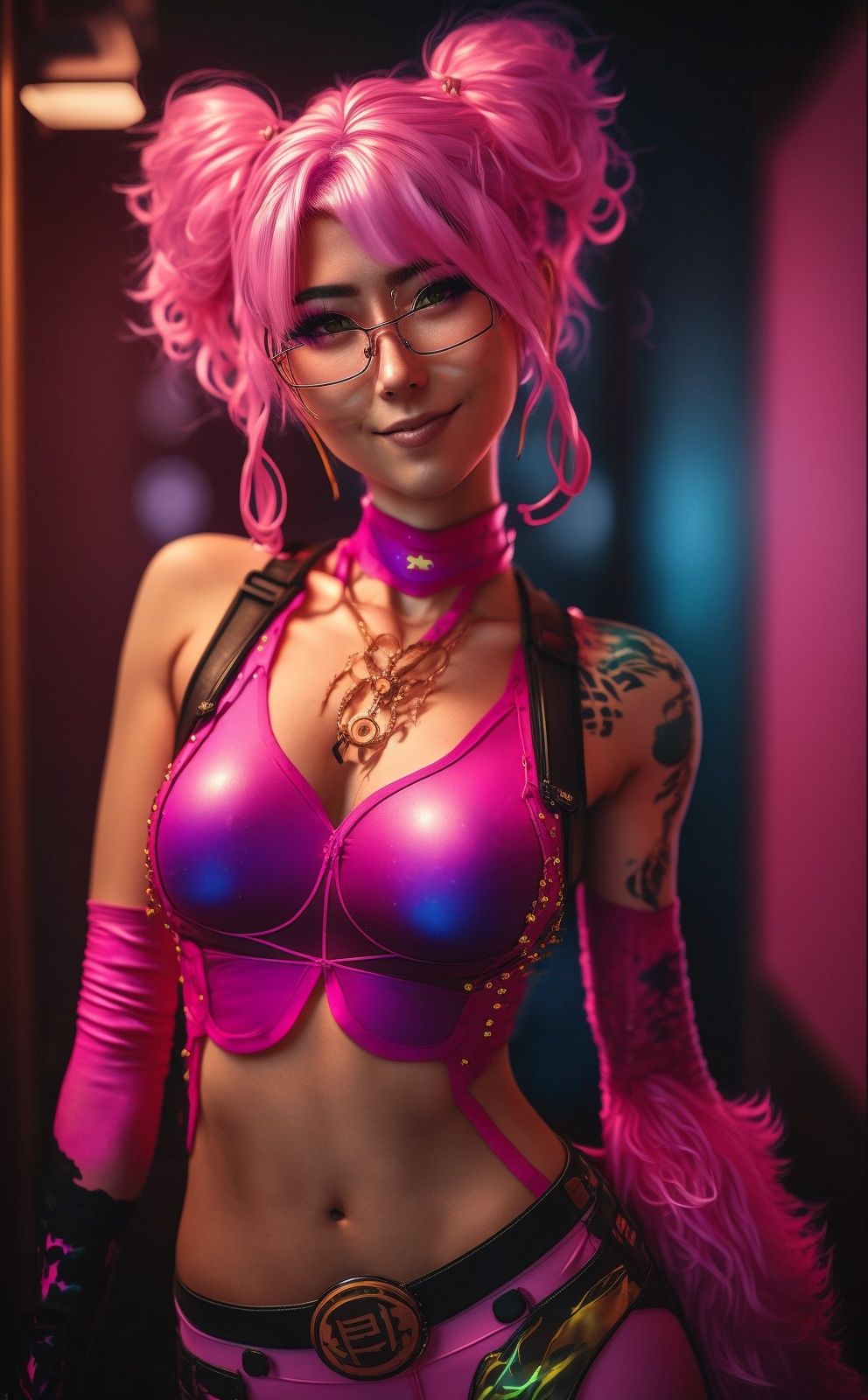 サンプル画像4:猫コスプレ美女図鑑【AIグラドル編集部vol.16】(AI美女編集部) [d_304296]