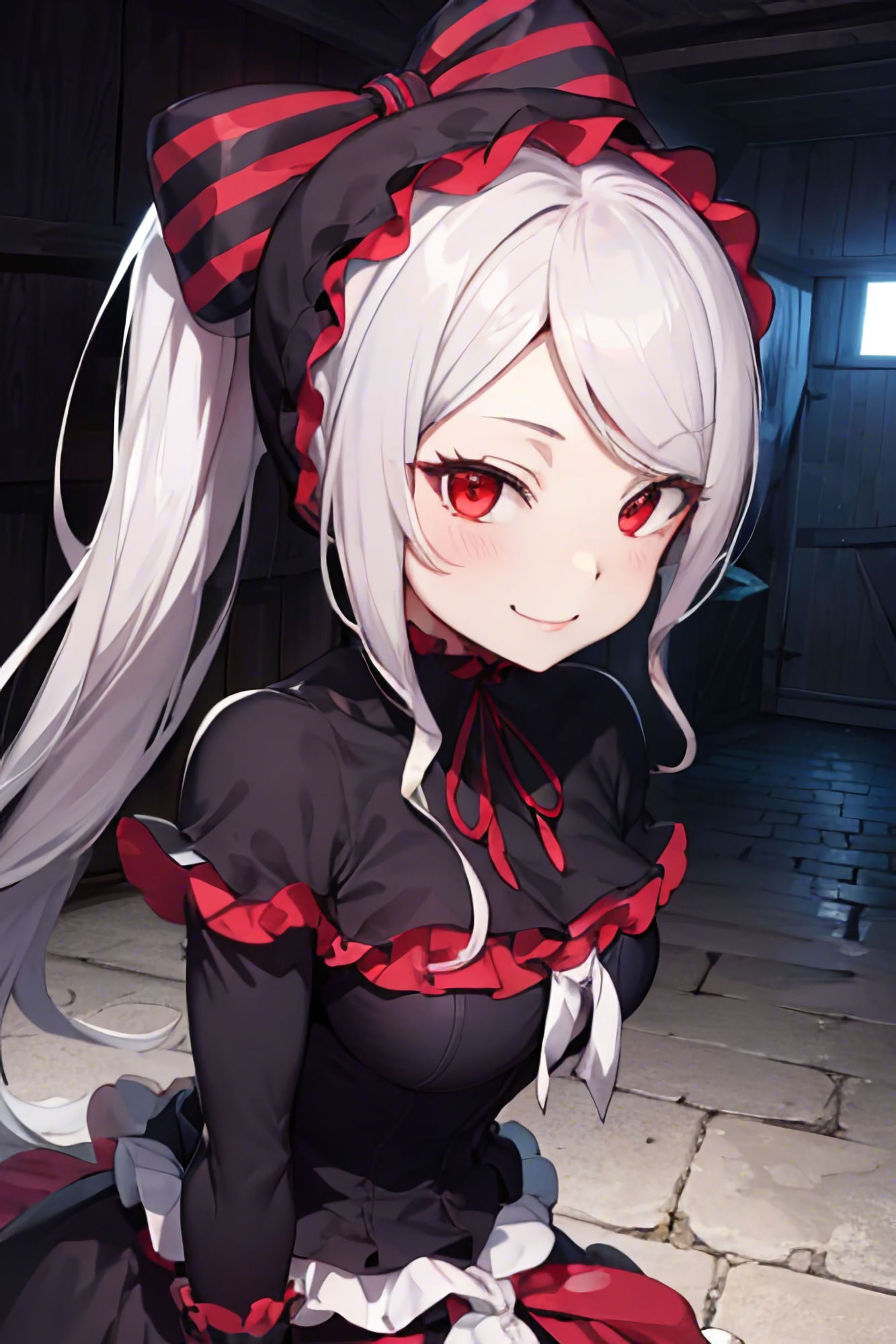 サンプル画像1:オー●ーロード:シャ●ティアに中出しで搾り取られる強めの妄想(ターゲットノ女AI) [d_304338]