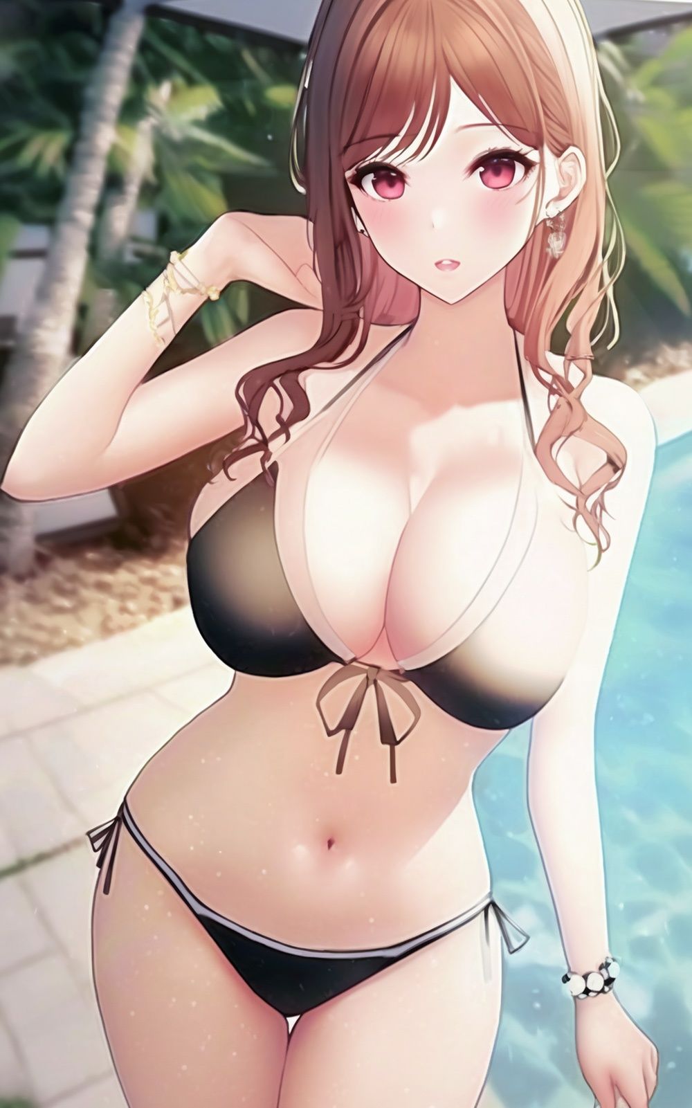 サンプル画像1:巨乳美女【妄想イラスト美女図鑑vol.2】(AIイラスト美女研究所) [d_304351]