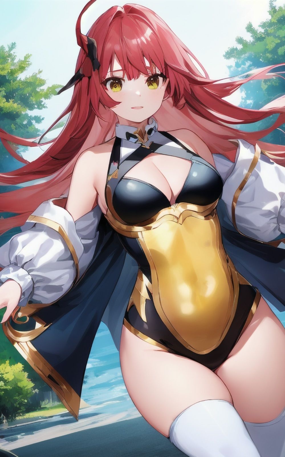 【無料】巨乳美女【妄想イラスト美女図鑑vol.7】