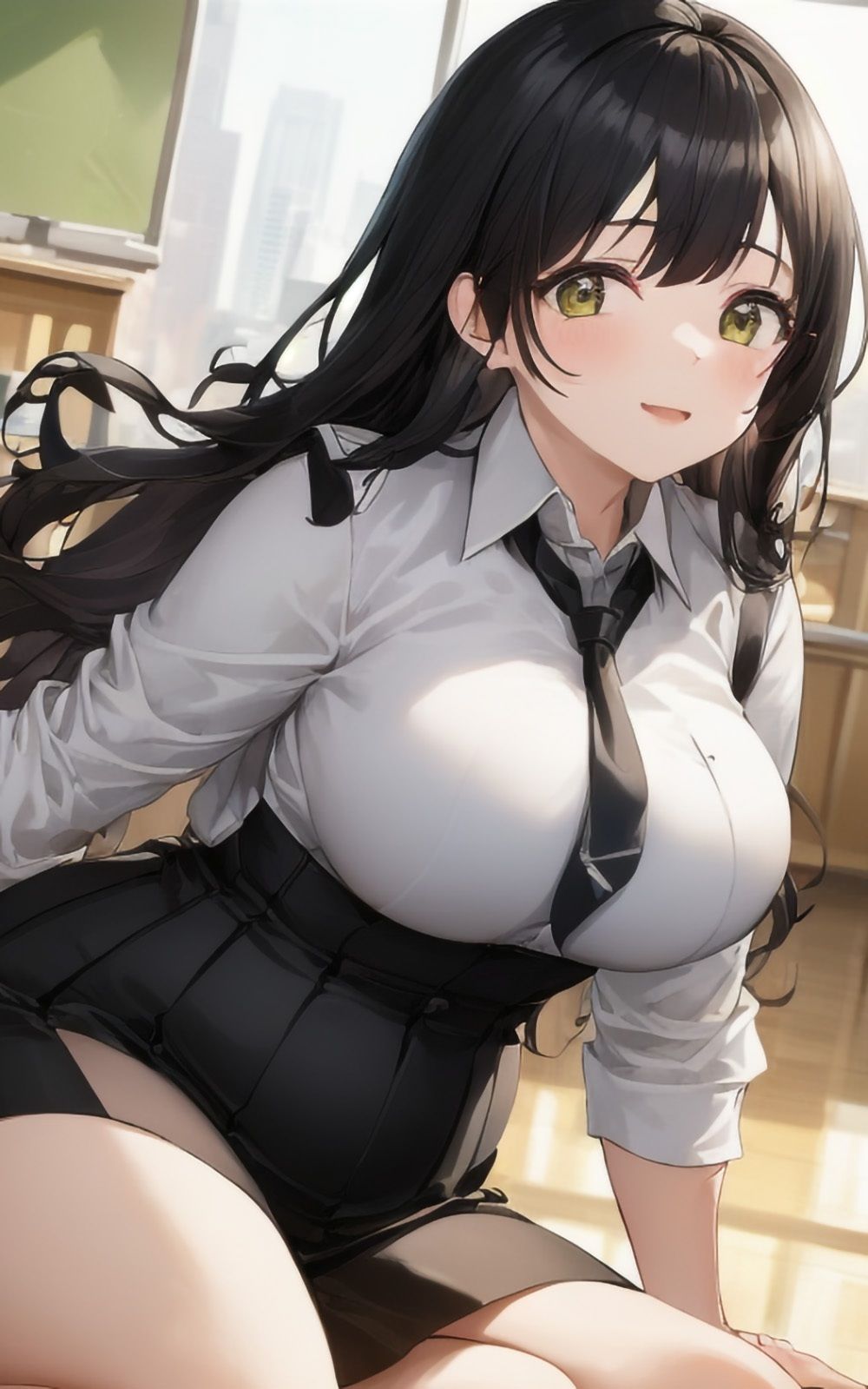 サンプル画像2:巨乳美女【妄想イラスト美女図鑑vol.8】(AIイラスト美女研究所) [d_304357]