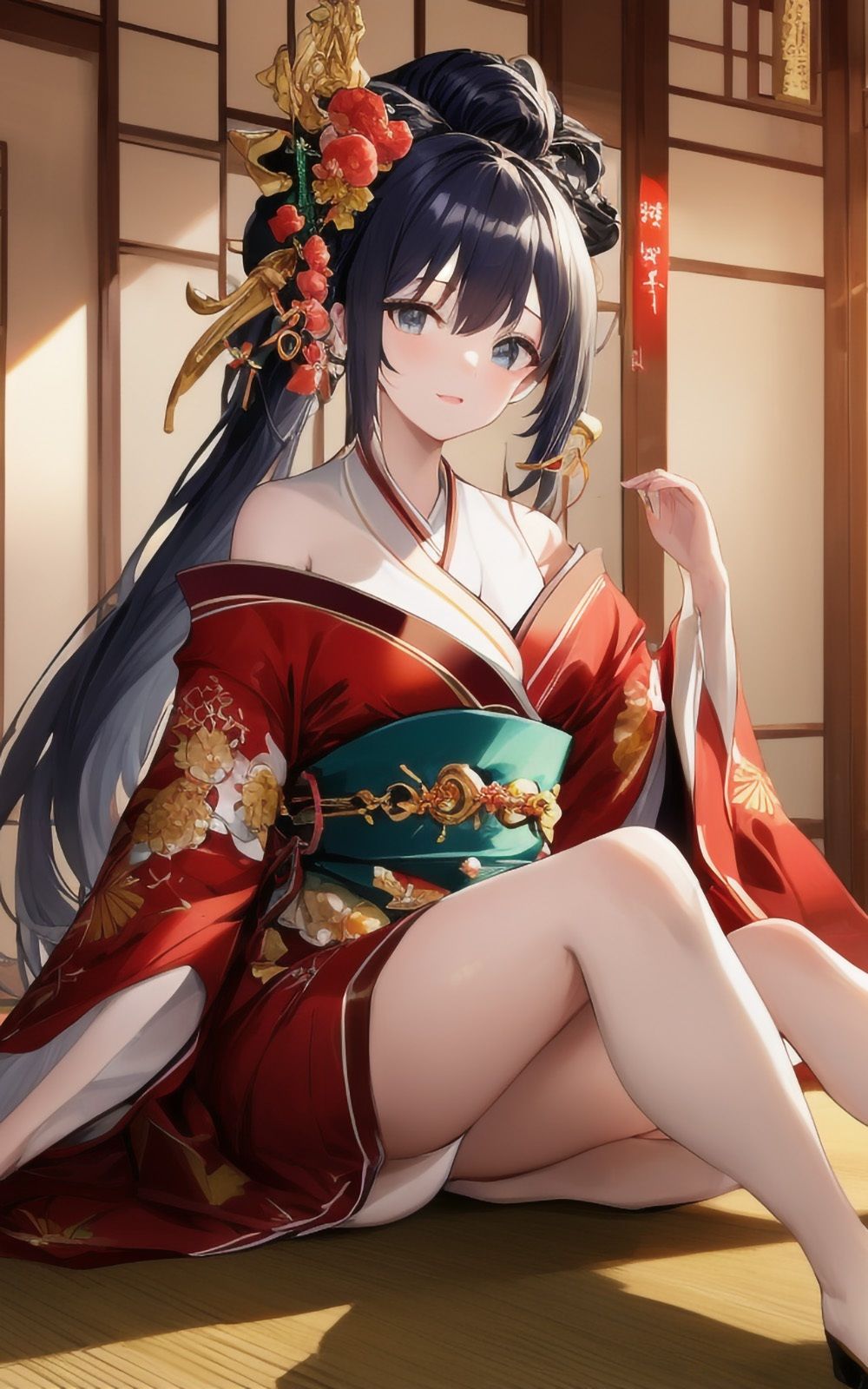 サンプル画像4:巨乳美女【妄想イラスト美女図鑑vol.8】(AIイラスト美女研究所) [d_304357]