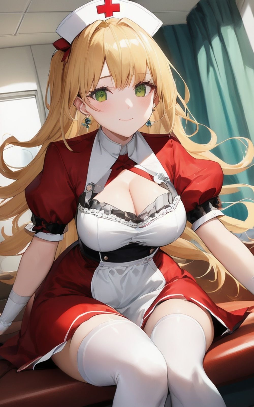 サンプル画像2:巨乳美女【妄想イラスト美女図鑑vol.9】(AIイラスト美女研究所) [d_304359]