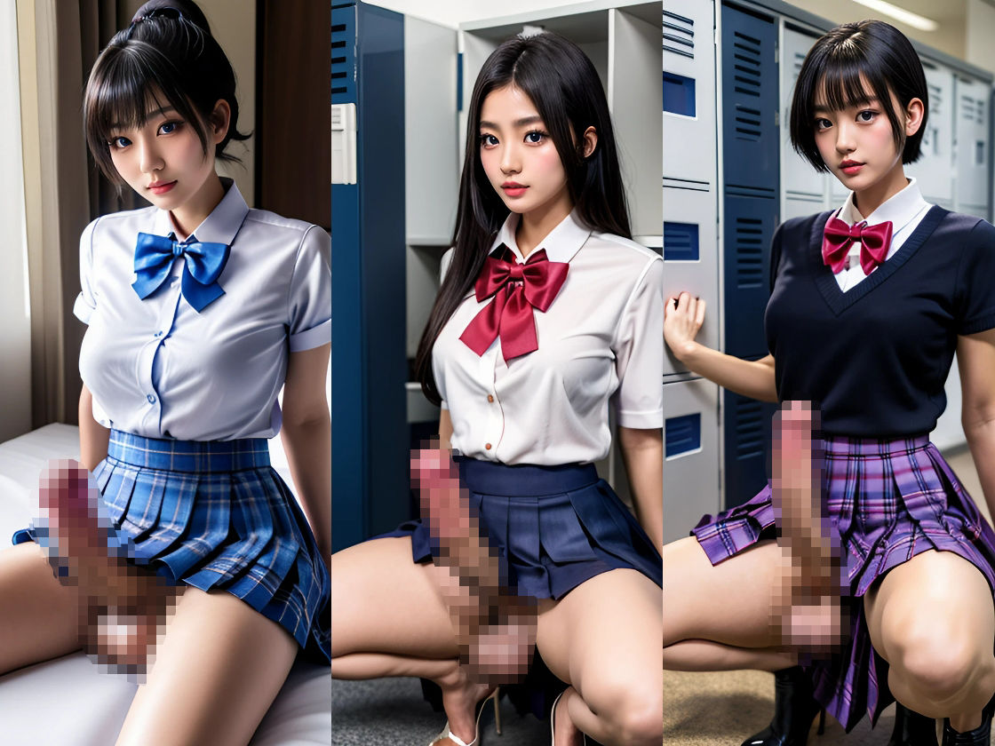 サンプル画像2:ふたなり男の娘3DCG集(ハーレム研究所) [d_304384]