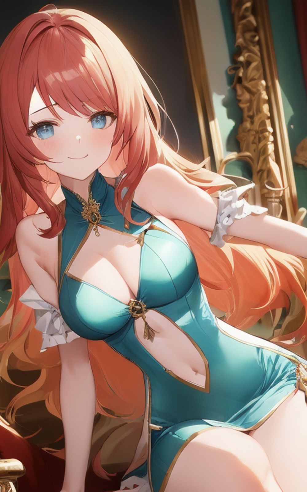 サンプル画像4:巨乳美女【妄想イラスト美女図鑑vol.11】(AIイラスト美女研究所) [d_304400]