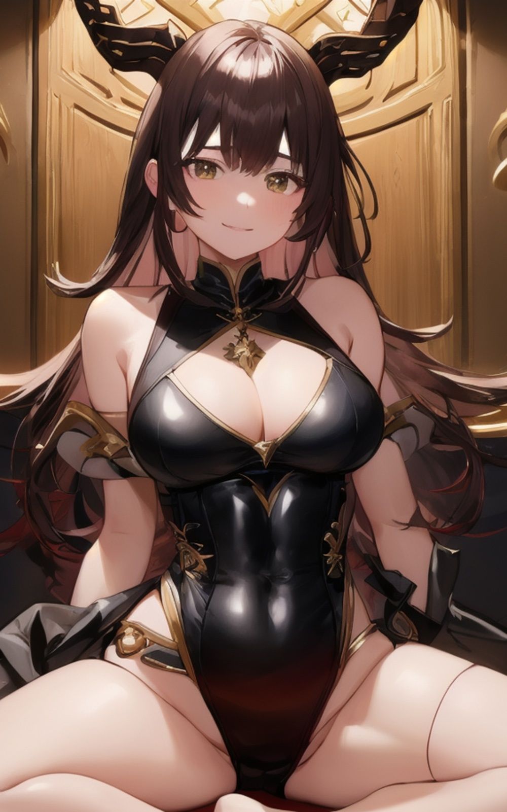 サンプル画像4:巨乳美女【妄想イラスト美女図鑑vol.12】(AIイラスト美女研究所) [d_304402]