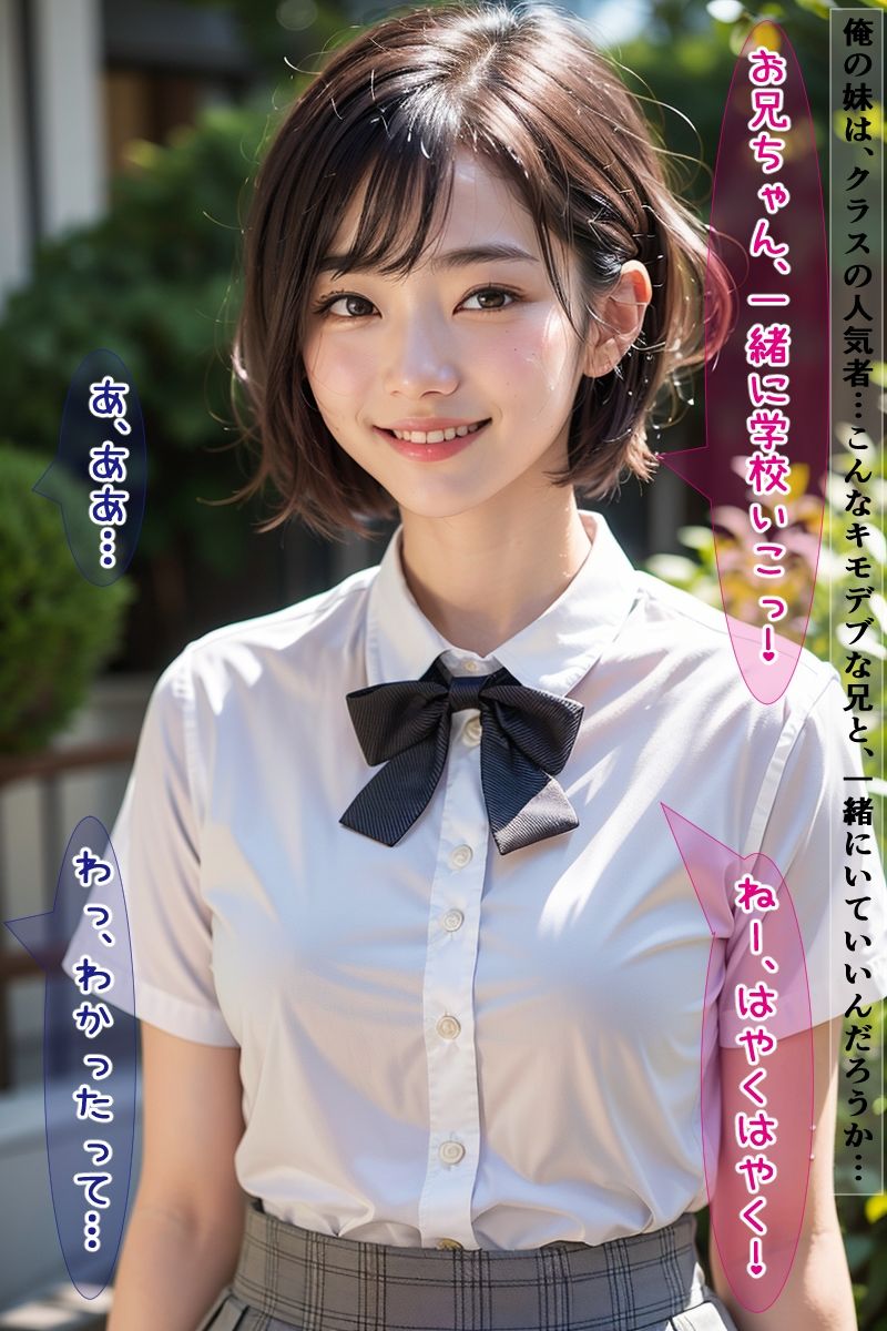 サンプル画像1:その着せ替え妹は交尾をする(AIゴイス) [d_304420]