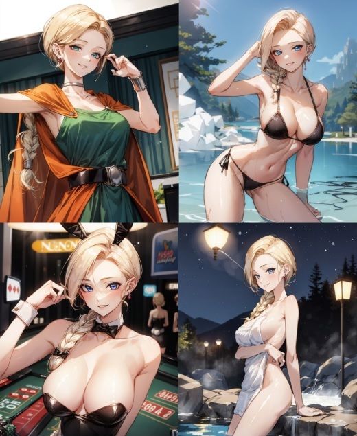 サンプル画像1:天空の花嫁と旅した記録（CG集405枚）(秋野美女研究所) [d_304496]