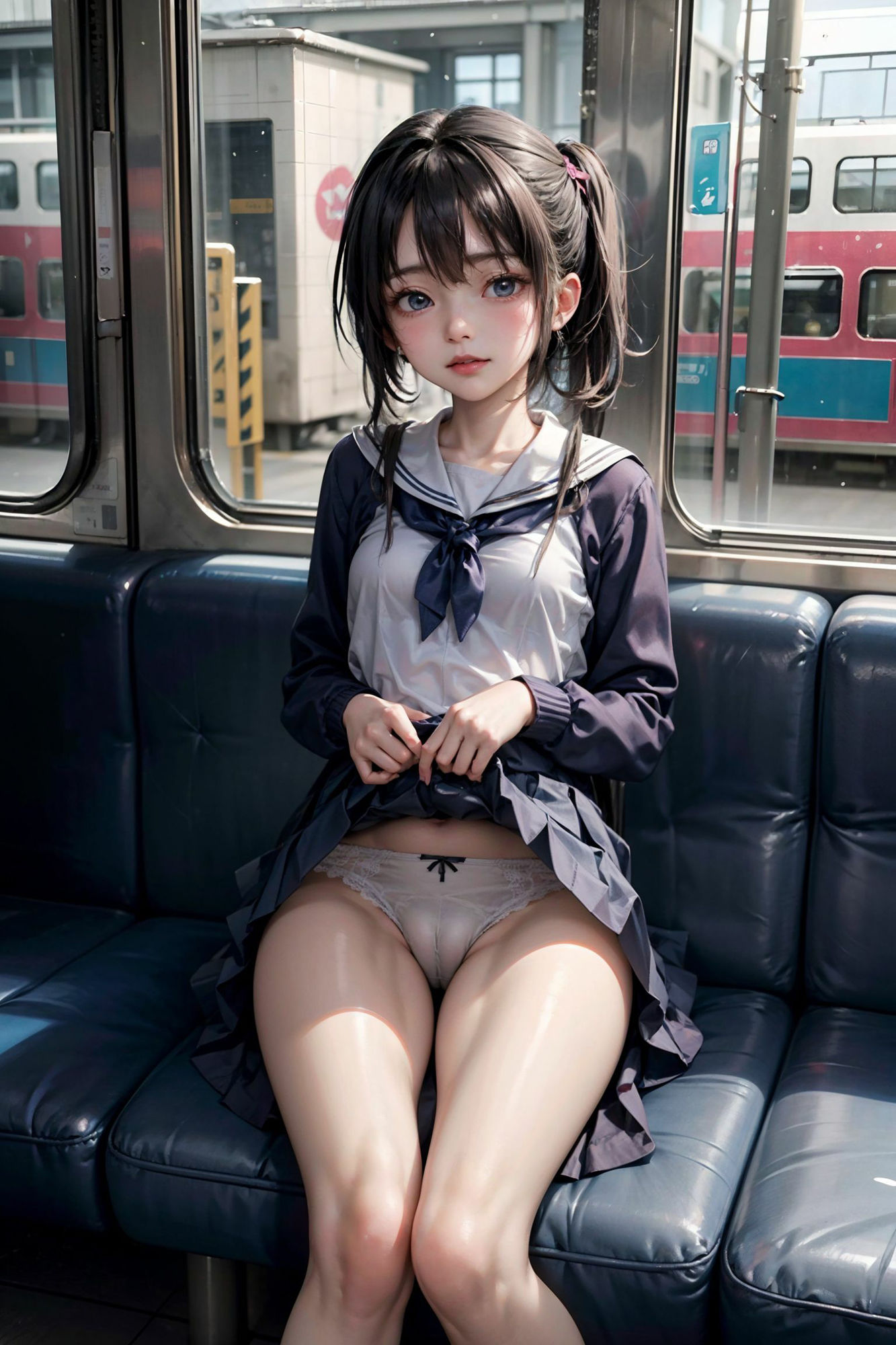 パンチラ女子〇生2の画像8