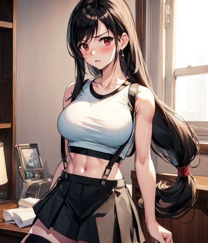 サンプル画像2:私の○○見てくれませんか？-ゲームヒロイン集 1-(Mr.Eの研究室) [d_304635]