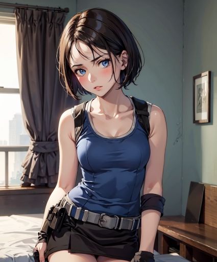 サンプル画像6:私の○○見てくれませんか？-ゲームヒロイン集 1-(Mr.Eの研究室) [d_304635]