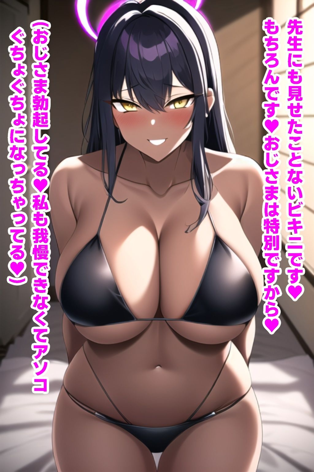 サンプル画像2:催〇おじさんのお世話をするお話(ルビー) [d_304636]