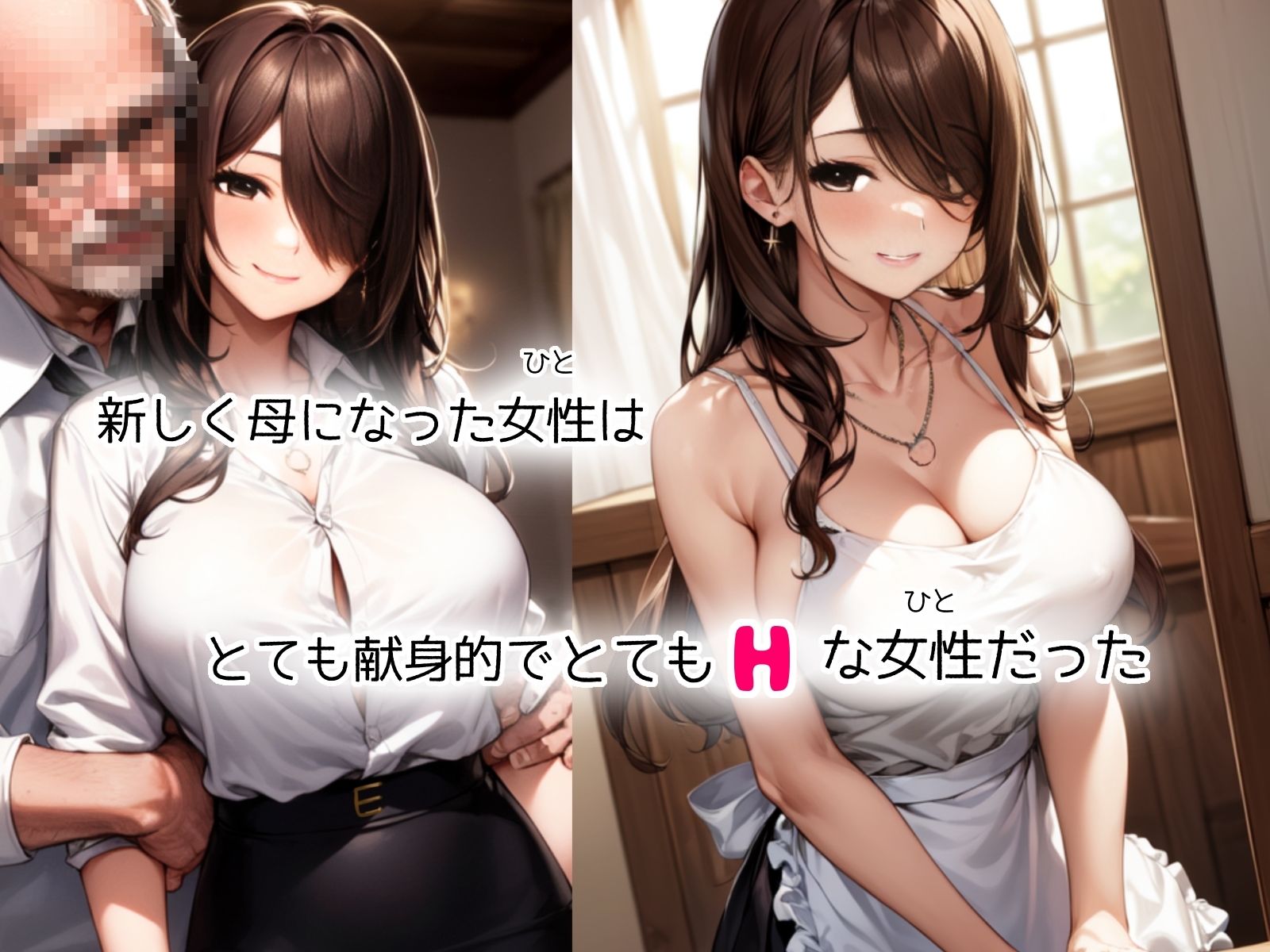 サンプル画像1:新しい母がエロすぎる件(bbの部屋) [d_304651]