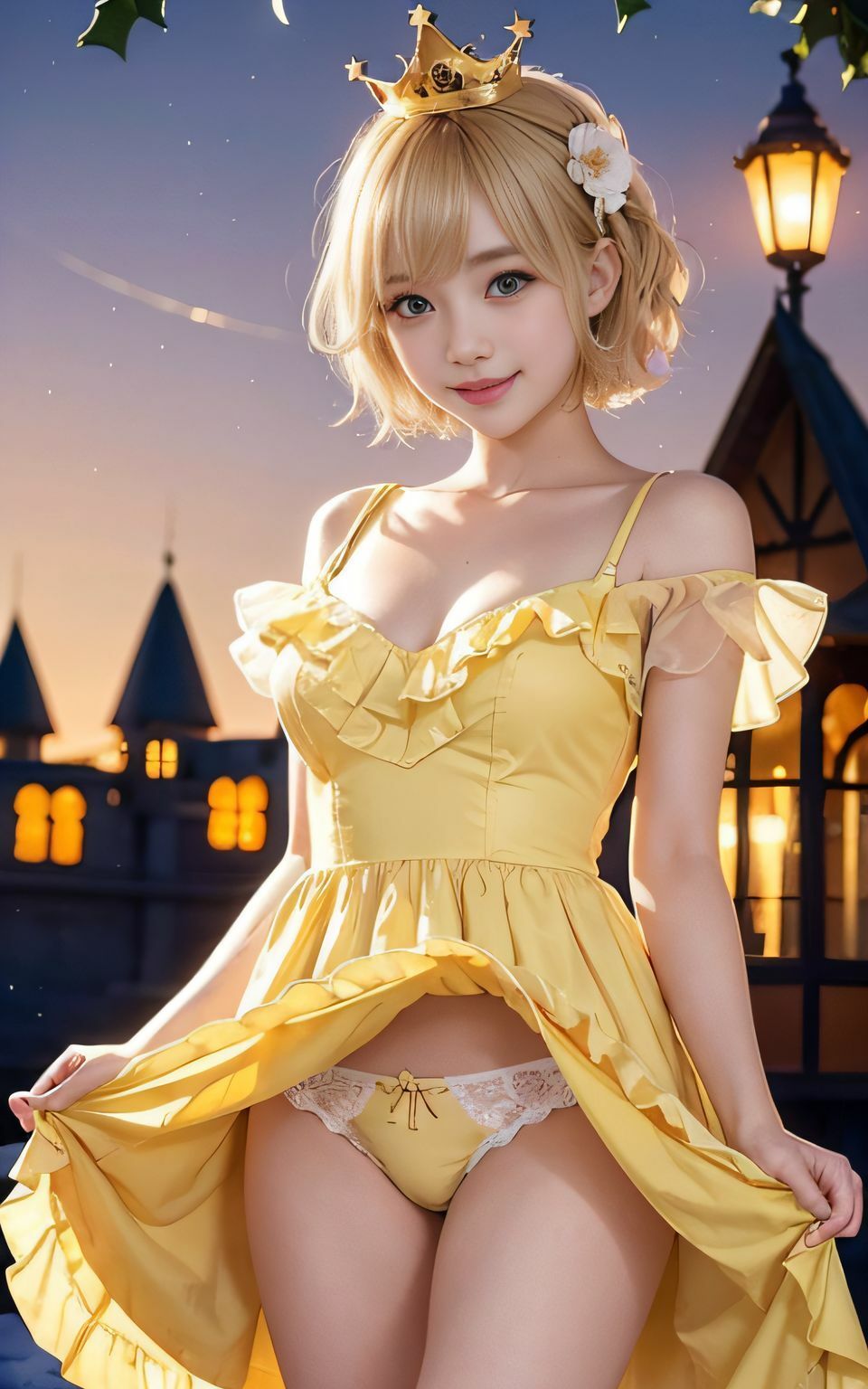 サンプル画像1:たくし上げシリーズSpecialハロウィン編(ゆうわん＆てんにゃん) [d_304712]