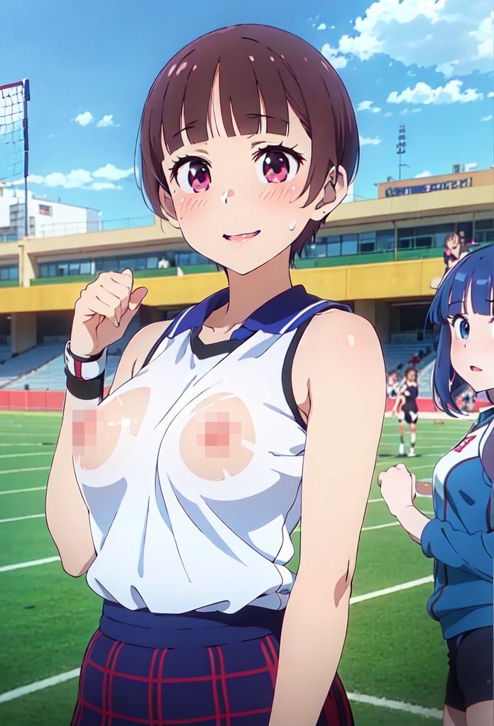 サンプル画像2:露出狂しかいない世界〜異世界転生 vol.2(アニパロ) [d_304804]