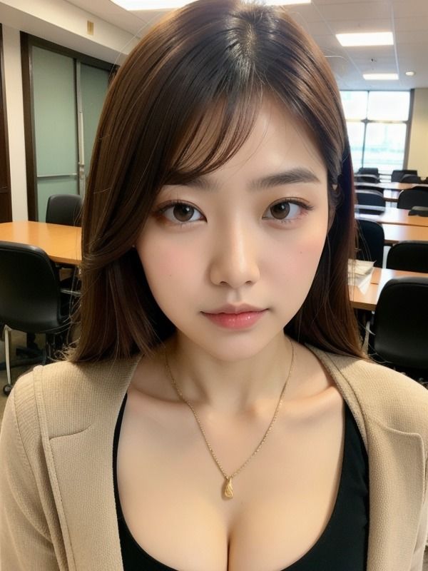 サンプル画像4:【AIグラビア写真集】ギャル×秘書OL100選 ＃27(AI美女クリエイターNINO) [d_304859]