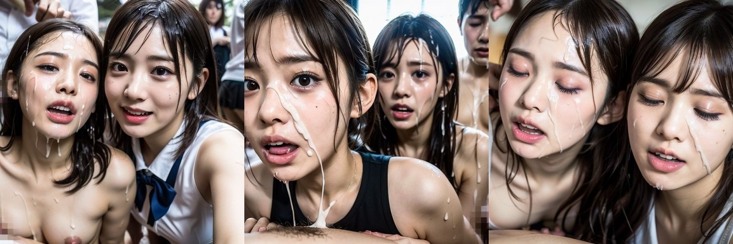 サンプル画像1:ぶっかけ！乱交！複数 女〇○生 365 P！(SakuraBooks) [d_304964]