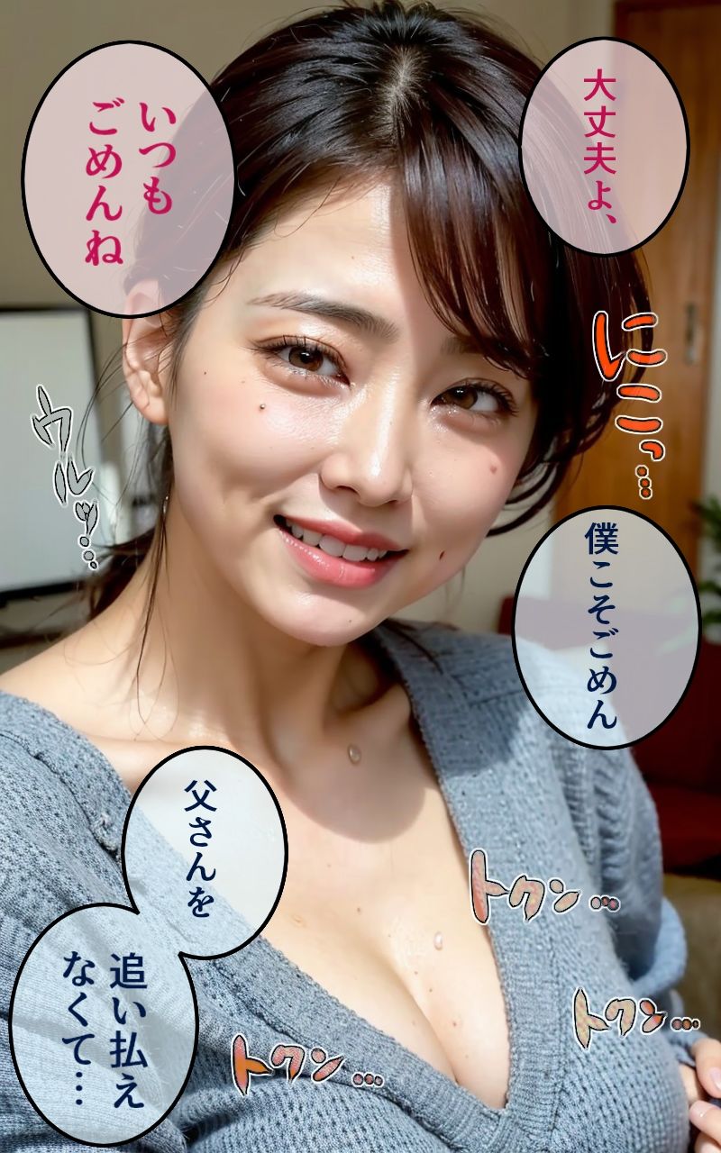 サンプル画像2:息子大好き母から寝取られ筆おろし(かぞくまんが3（近親相姦）) [d_305048]
