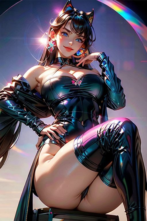 サンプル画像3:爆乳AIレーザー1(AI出版) [d_305083]