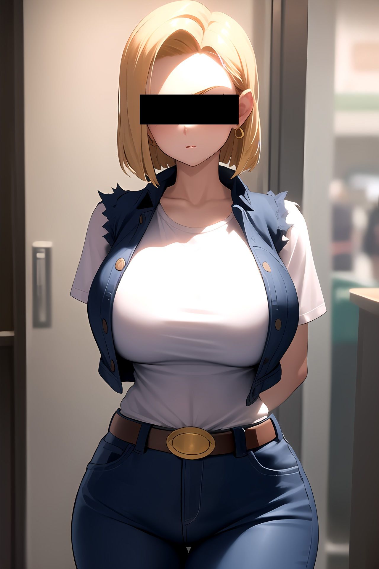 サンプル画像1:NTR寝取られた人妻18号 – 人造人間18号 ドラゴンボール -(コロッケ) [d_305139]