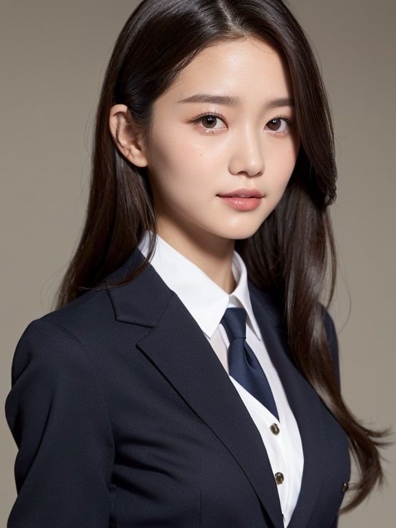 サンプル画像4:制服コスプレ美女【AIグラドル編集部vol.237】(AI美女出版) [d_305141]