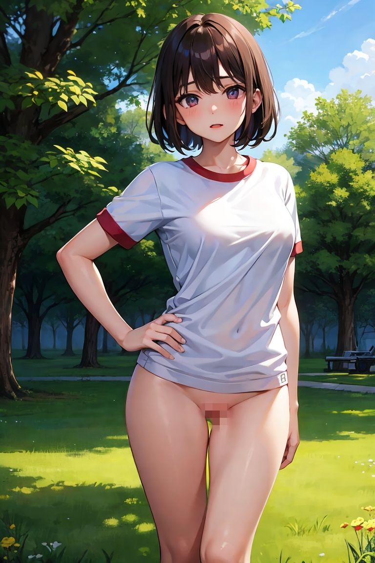 サンプル画像1:公園で遊ぶ体操服女子を家に連れ帰る(スポーツパン) [d_305223]