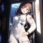 宇宙服風美少女さん