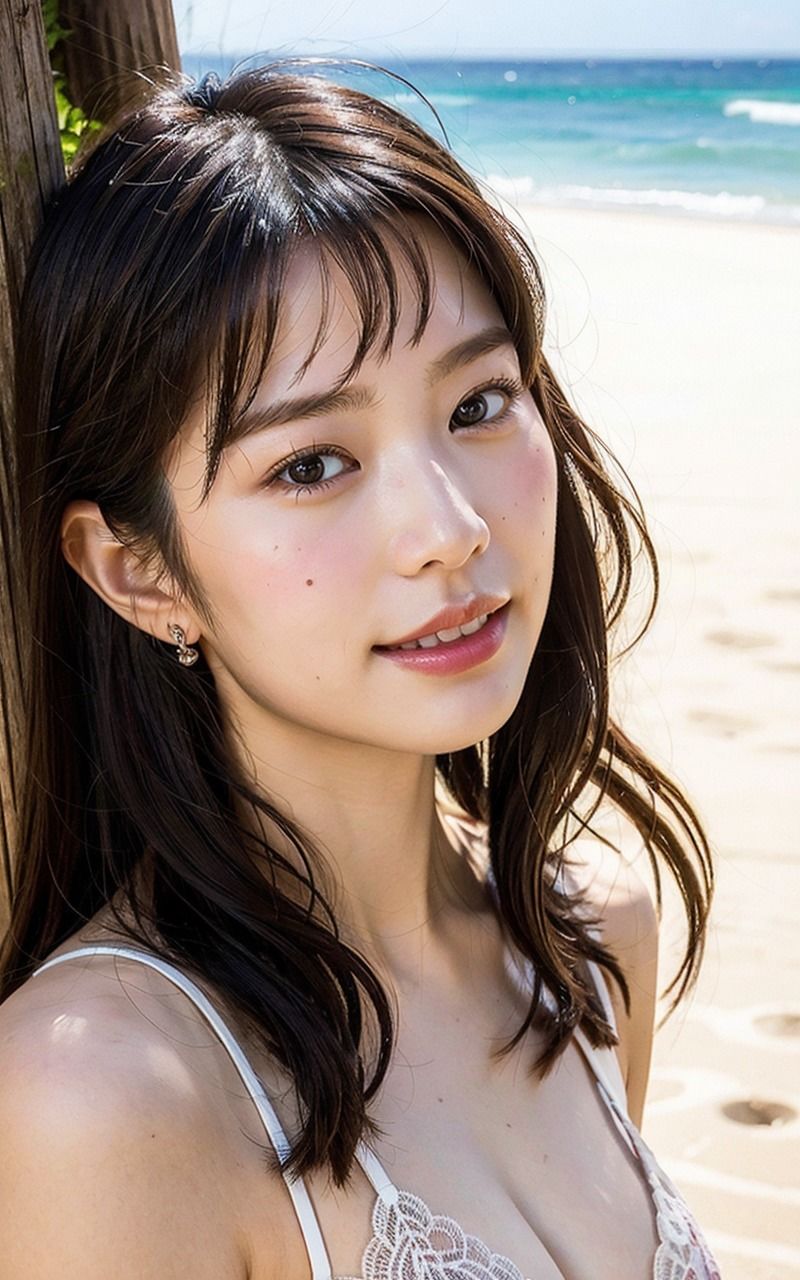 サンプル画像1:100人のAIグラビアアイドル写真集 14巻 ドキドキ満載な瑞々しいボディに見惚れる オマケ8枚(デジタル彼女紹介所) [d_305312]