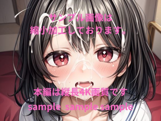 サンプル画像1:可愛い子には精液をかけよ！ 〜美少女にはザーメンパックで精液メイクが一番似合う〜(Fetish AI) [d_305318]