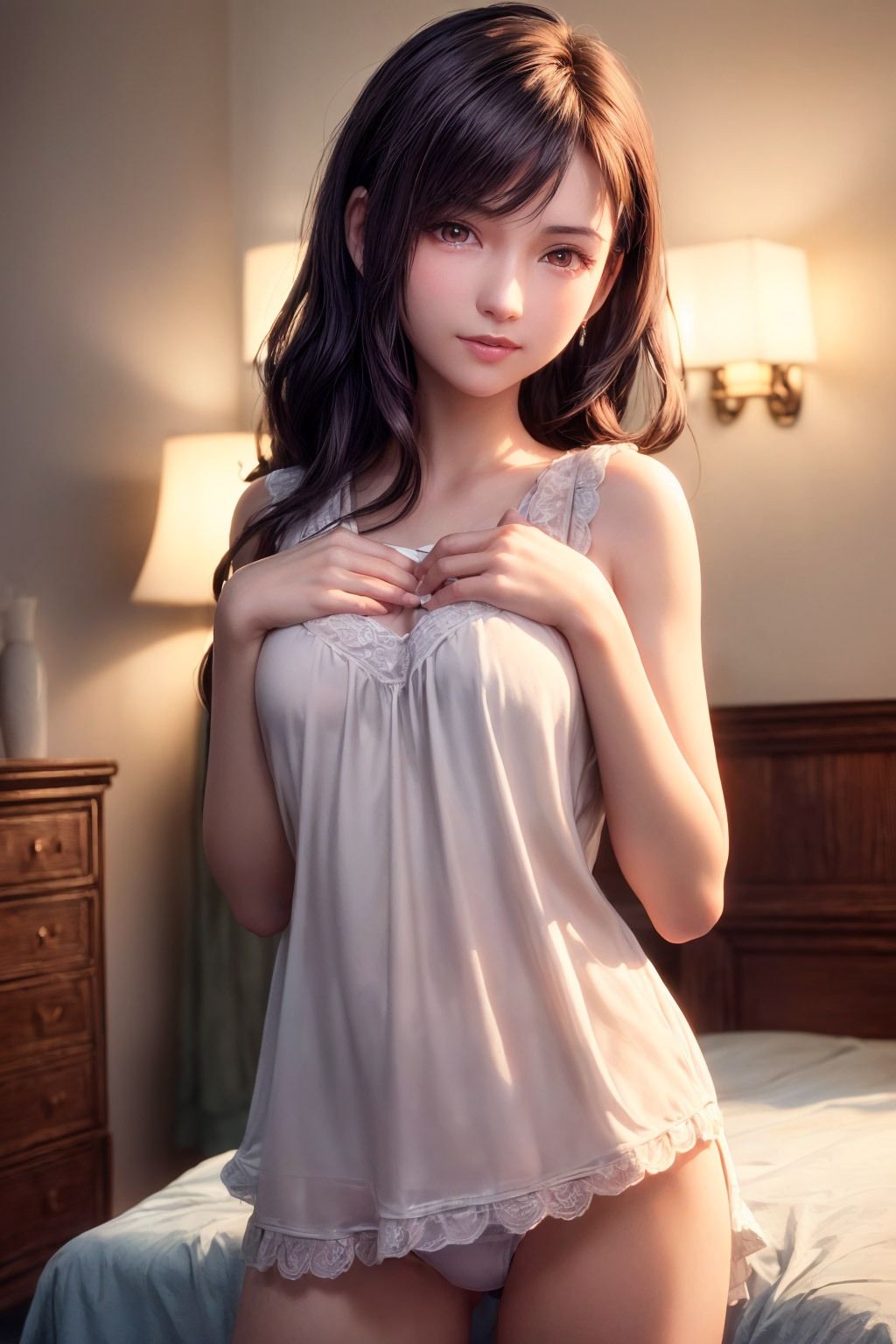 サンプル画像4:おっぱいバレー先輩(AI artists JP) [d_305338]