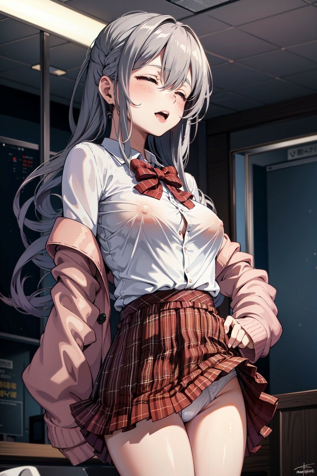 JK 沙花股クロヱの制服の下その1の画像7