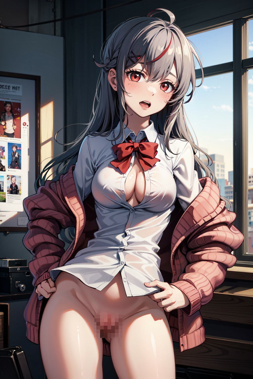 JK 沙花股クロヱの制服の下その1の画像8